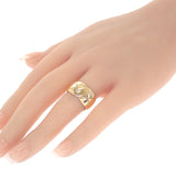 シャネル CHANEL ココクラッシュ ラージ 13号 J10574 リング K18イエローゴールド レディース【中古】【Aランク】