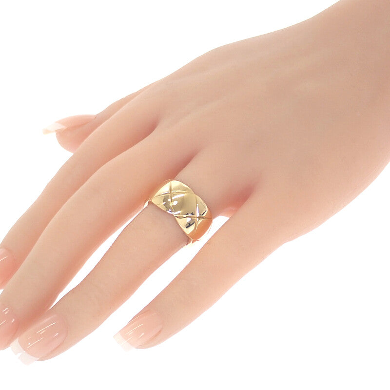 シャネル CHANEL ココクラッシュ ラージ 13号 J10574 リング K18イエローゴールド レディース【中古】【Aランク】