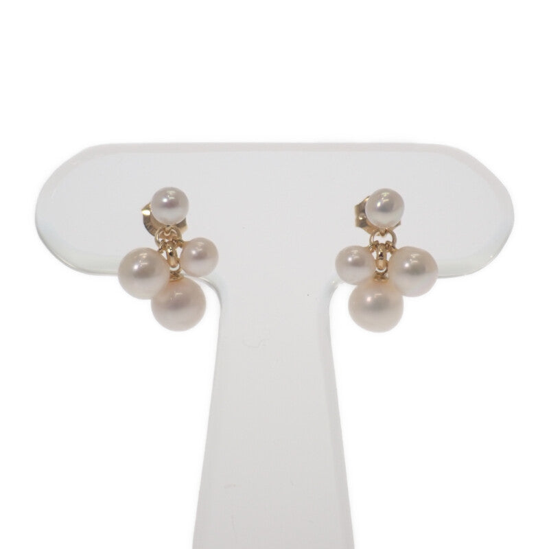 デザインジュエリー ピアス K18イエローゴールド レディース【中古】【Aランク】