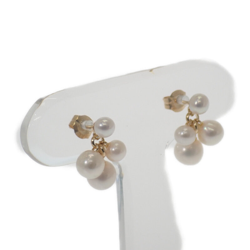 デザインジュエリー ピアス K18イエローゴールド レディース【中古】【Aランク】