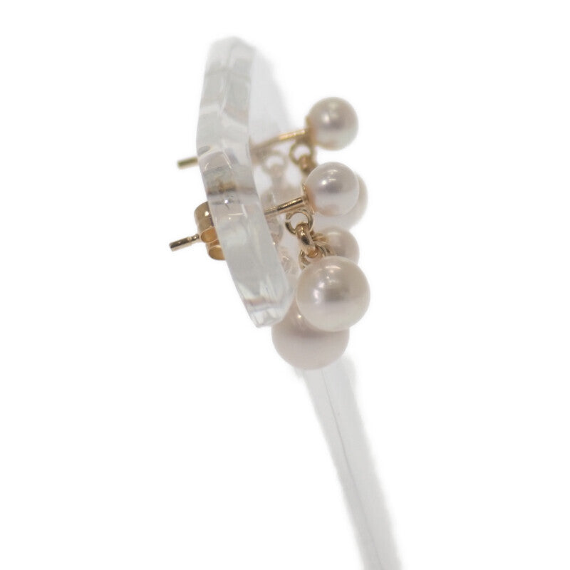 デザインジュエリー ピアス K18イエローゴールド レディース【中古】【Aランク】