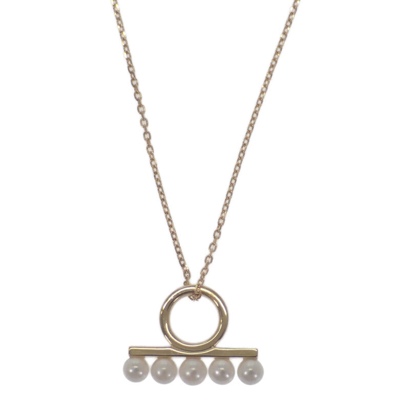 タサキ TASAKI バランス チャーム ペンダント パール CM-0172-18KYG-CHKCM01 ネックレス K18イエローゴールド 淡水パール レディース【中古】【Aランク】