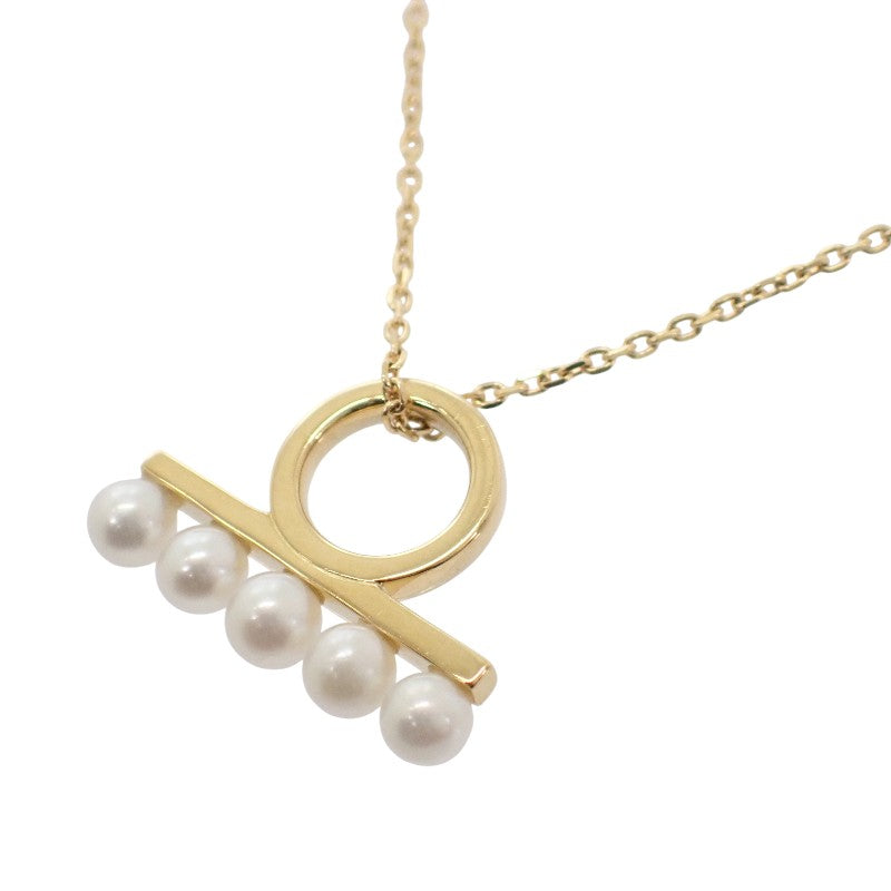 タサキ TASAKI バランス チャーム ペンダント パール CM-0172-18KYG-CHKCM01 ネックレス K18イエローゴールド 淡水パール レディース【中古】【Aランク】