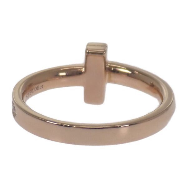 ティファニー TIFFANY&Co. Tワン 11号 67795342 リング K18ピンクゴールド ダイヤモンド レディース【中古】【Aランク】
