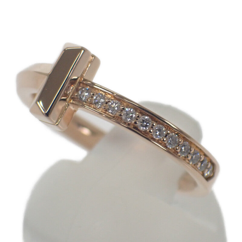 ティファニー TIFFANY&Co. Tワン 11号 67795342 リング K18ピンクゴールド ダイヤモンド レディース【中古】【Aランク】