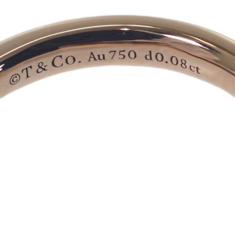 ティファニー TIFFANY&Co. Tワン 11号 67795342 リング K18ピンクゴールド ダイヤモンド レディース【中古】【Aランク】