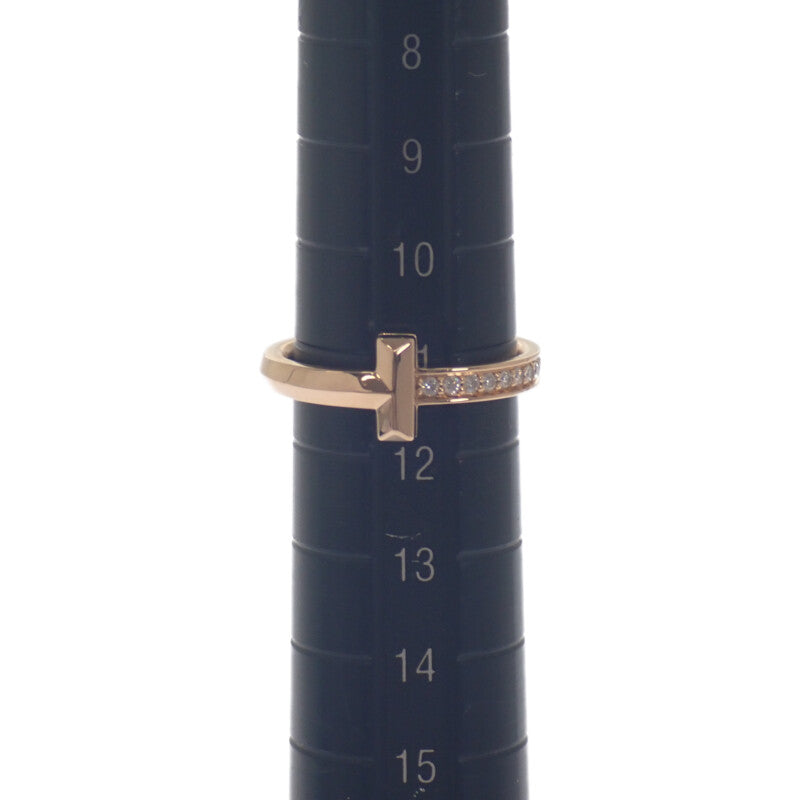 ティファニー TIFFANY&Co. Tワン 11号 67795342 リング K18ピンクゴールド ダイヤモンド レディース【中古】【Aランク】