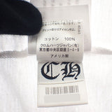 クロムハーツ CHROME HEARTS ダガー アイチャート M 半袖Ｔシャツ コットン ホワイト メンズ【中古】【ABランク】