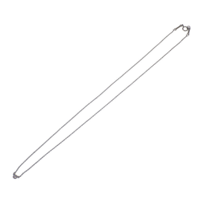 ティファニー TIFFANY&Co. バイザヤード ダイヤモンド ネックレス Pt950プラチナ レディース【中古】【Aランク】