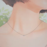 ティファニー TIFFANY&Co. バイザヤード ダイヤモンド ネックレス Pt950プラチナ レディース【中古】【Aランク】