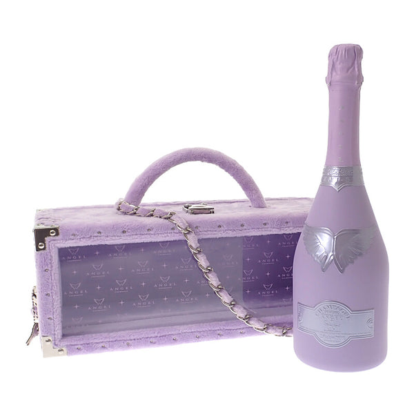 ANGEL CHAMPAGNE エンジェル ドゥミセックパープル お酒 12.5% 750ml ハロウィン限定 シャンパン パープル【中古】【Sランク】
