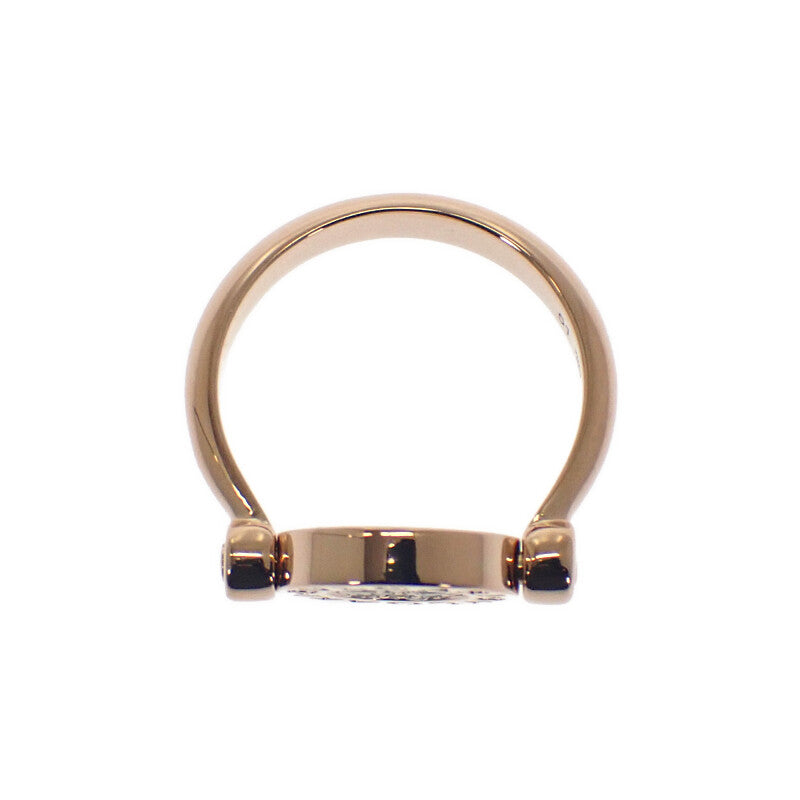 ブルガリ BVLGARI ブルガリブルガリ フリップ 11号 350539 リング K18ピンクゴールド ダイヤモンド シェル レディース【中古】【Aランク】