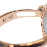 ブルガリ BVLGARI ブルガリブルガリ フリップ 11号 350539 リング K18ピンクゴールド ダイヤモンド シェル レディース【中古】【Aランク】