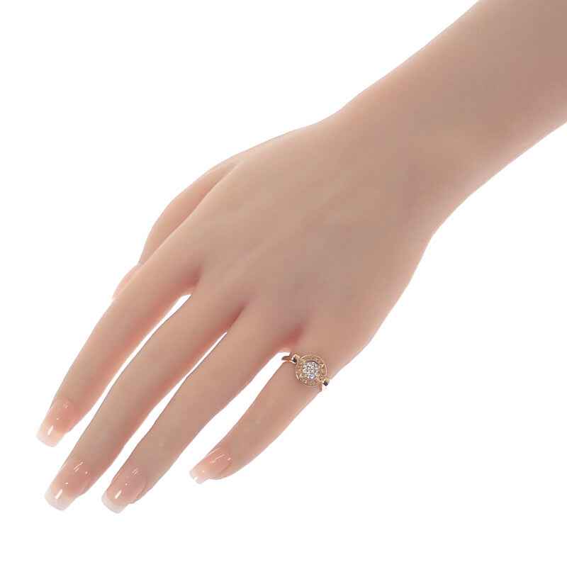ブルガリ BVLGARI ブルガリブルガリ フリップ 11号 350539 リング K18ピンクゴールド ダイヤモンド シェル レディース【中古】【Aランク】