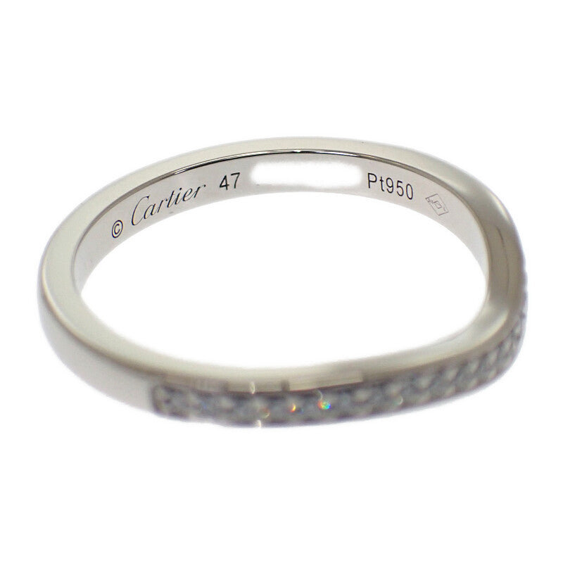 カルティエ CARTIER バレリーナ カーブ 7号 B4093047 リング Pt950プラチナ レディース【中古】【Aランク】