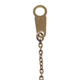 ヴァンドーム VANDOME ハート ネックレス K18イエローゴールド ピンク ルビー レディース【中古】【Aランク】