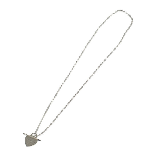 ティファニー TIFFANY&Co. ラブストラックハートタグ ペンダント スモールサイズ 70878208 ネックレス スターリングシルバー レディース【中古】【Aランク】