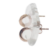 ヨンドシー 4℃ ダイヤ ピアス K18ピンクゴールド レディース【中古】【Aランク】