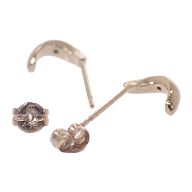 ヨンドシー 4℃ ダイヤ ピアス K18ピンクゴールド レディース【中古】【Aランク】