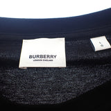 バーバリー BURBERRY ロゴ ホースフェリープリント L 8040764 半袖Ｔシャツ コットン ブラック メンズ レディース【中古】【Aランク】