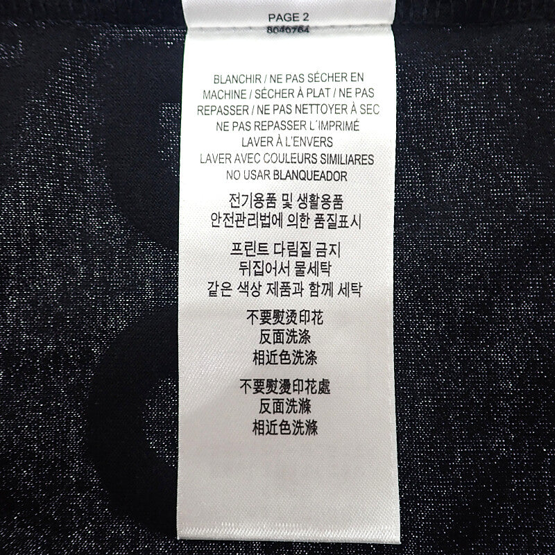 バーバリー BURBERRY ロゴ ホースフェリープリント L 8040764 半袖Ｔシャツ コットン ブラック メンズ レディース【中古】【Aランク】