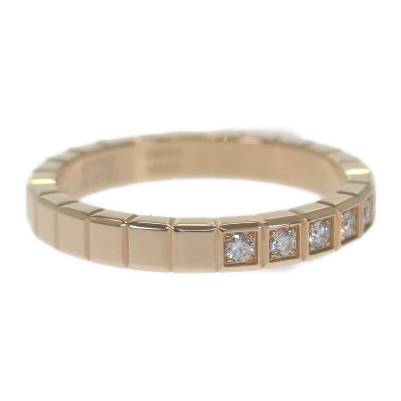 ショパール Chopard アイスキューブ ピンキーリング 5号 827702-0259 リング K18イエローゴールド ダイヤモンド 45【中古】【Aランク】