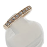 ショパール Chopard アイスキューブ ピンキーリング 5号 827702-0259 リング K18イエローゴールド ダイヤモンド 45【中古】【Aランク】