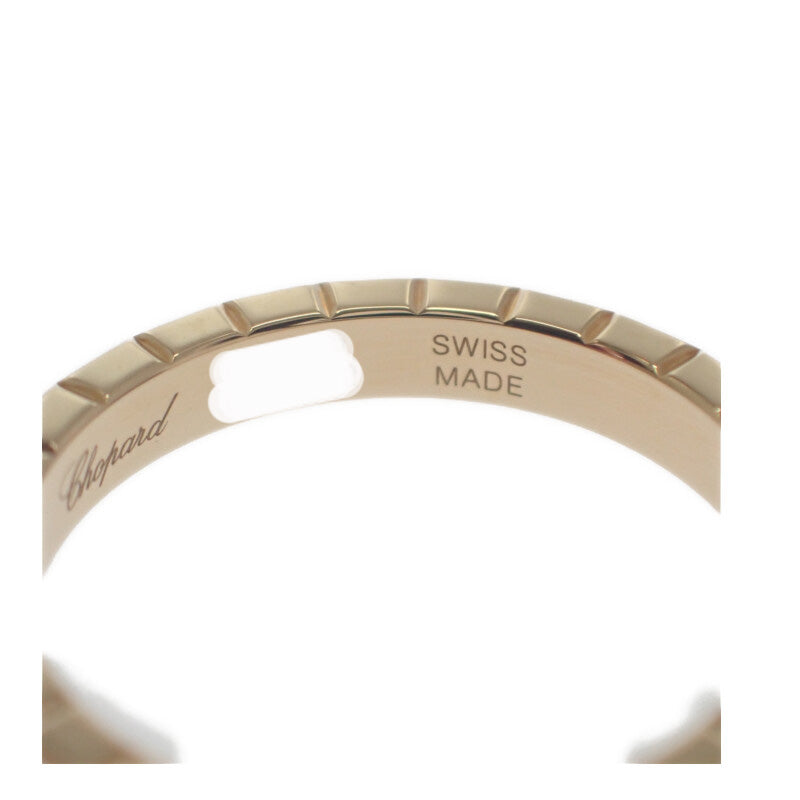 ショパール Chopard アイスキューブ ピンキーリング 5号 827702-0259 リング K18イエローゴールド ダイヤモンド 45【中古】【Aランク】