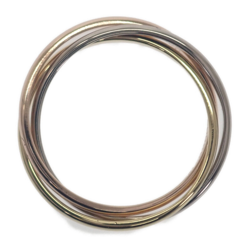 カルティエ CARTIER トリニティ XS 10号 リング K18イエローゴールド K18ピンクゴールド K18ホワイトゴールド レディース【中古】【Aランク】