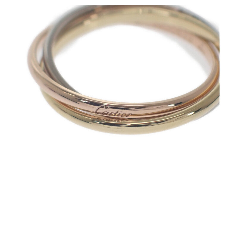 カルティエ CARTIER トリニティ XS 10号 リング K18イエローゴールド K18ピンクゴールド K18ホワイトゴールド レディース【中古】【Aランク】