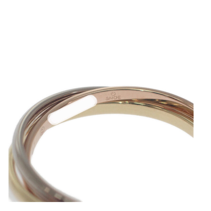 カルティエ CARTIER トリニティ XS 10号 リング K18イエローゴールド K18ピンクゴールド K18ホワイトゴールド レディース【中古】【Aランク】