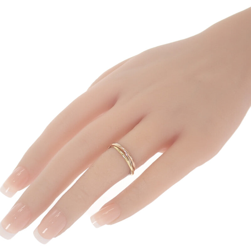 カルティエ CARTIER トリニティ XS 10号 リング K18イエローゴールド K18ピンクゴールド K18ホワイトゴールド レディース【中古】【Aランク】