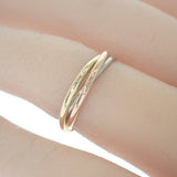 カルティエ CARTIER トリニティ XS 10号 リング K18イエローゴールド K18ピンクゴールド K18ホワイトゴールド レディース【中古】【Aランク】