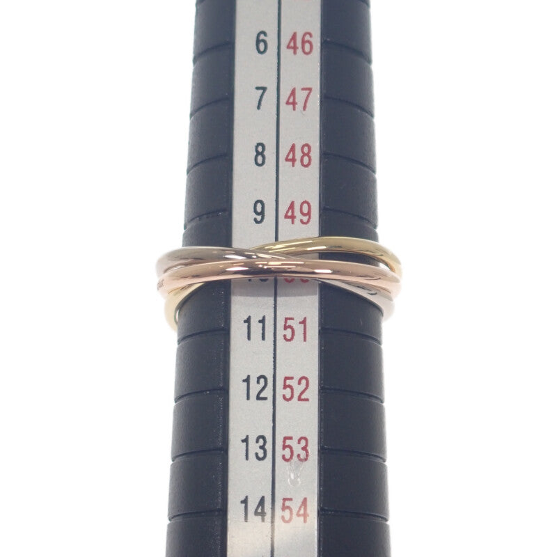 カルティエ CARTIER トリニティ XS 10号 リング K18イエローゴールド K18ピンクゴールド K18ホワイトゴールド レディース【中古】【Aランク】