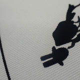 エルメス HERMES カレ90 Ex-Libris エクスリブリス スカーフ シルク ホワイト ブラック レディース メンズ【中古】【Aランク】