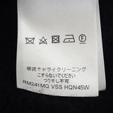 ルイヴィトン LOUIS VUITTON LV ウールブレンドクルーネック M 1AF336 長袖Ｔシャツ ウール ナイロン ヤク ブラック メンズ【中古】【ABランク】