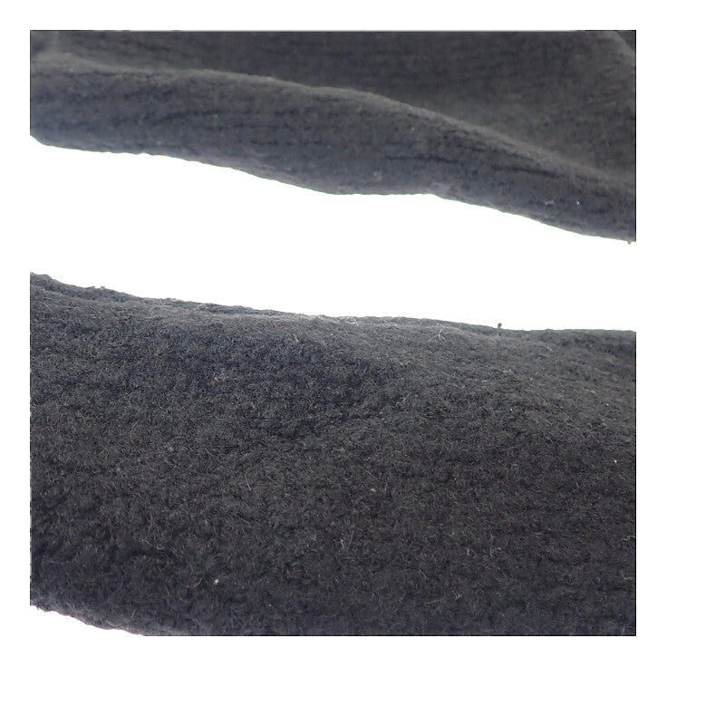 ルイヴィトン LOUIS VUITTON LV ウールブレンドクルーネック M 1AF336 長袖Ｔシャツ ウール ナイロン ヤク ブラック メンズ【中古】【ABランク】