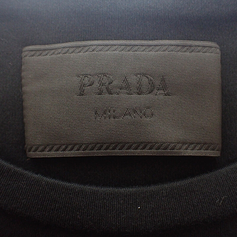 プラダ PRADA トライアングルロゴ L UJN861 半袖Tシャツ コットン