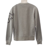 ベルルッティ Berluti レザースクリット M R25JRL81 スウェット コットン グレー メンズ【中古】【Aランク】