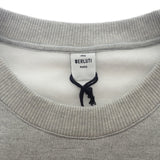 ベルルッティ Berluti レザースクリット M R25JRL81 スウェット コットン グレー メンズ【中古】【Aランク】