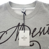 ベルルッティ Berluti レザースクリット M R25JRL81 スウェット コットン グレー メンズ【中古】【Aランク】