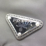 プラダ PRADA テスート 1BD953 ショルダーバッグ ナイロン ブラック シルバー金具 メンズ【中古】【Aランク】