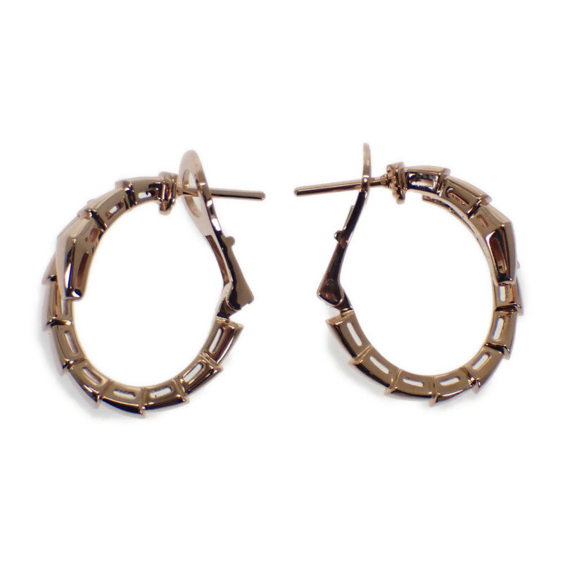 ブルガリ BVLGARI セルペンティ ヴァイパー イヤリング 361293 ピアス K18ピンクゴールド レディース【中古】【Aランク】