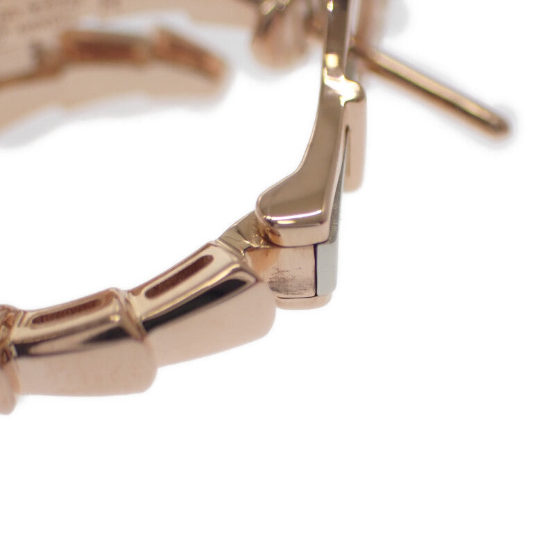 ブルガリ BVLGARI セルペンティ ヴァイパー イヤリング 361293 ピアス K18ピンクゴールド レディース【中古】【Aランク】