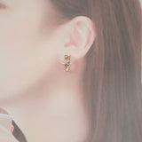 ブルガリ BVLGARI セルペンティ ヴァイパー イヤリング 361293 ピアス K18ピンクゴールド レディース【中古】【Aランク】