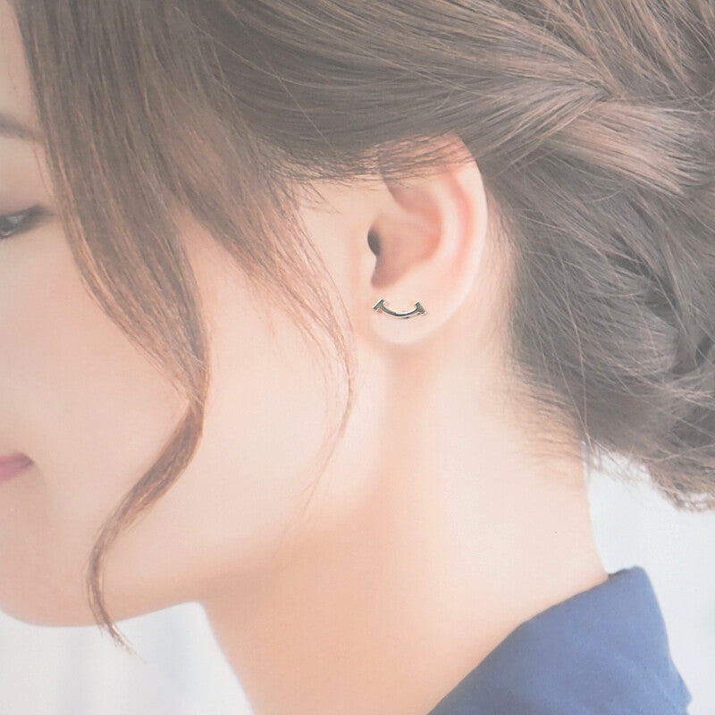 ティファニー TIFFANY&Co. Tスマイル ピアス シルバー925 レディース【中古】【Aランク】