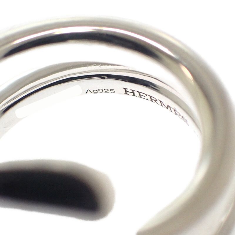 エルメス HERMES シェーヌダンクル・パンク 7号 H121644B_00047 リング シルバー925 レディース【中古】【Aランク】