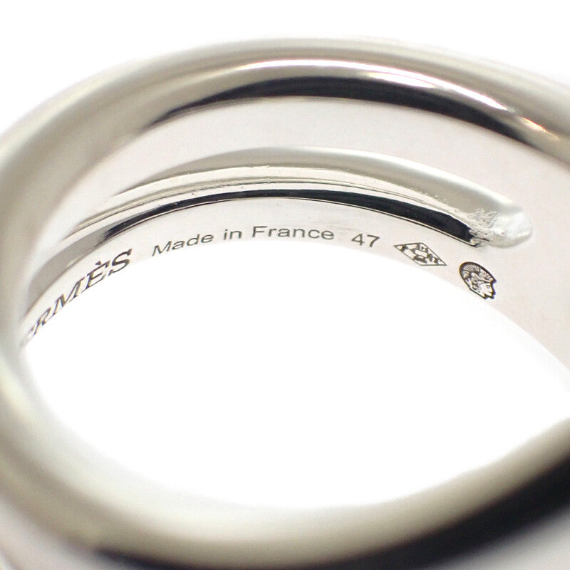 エルメス HERMES シェーヌダンクル・パンク 7号 H121644B_00047 リング シルバー925 レディース【中古】【Aランク】