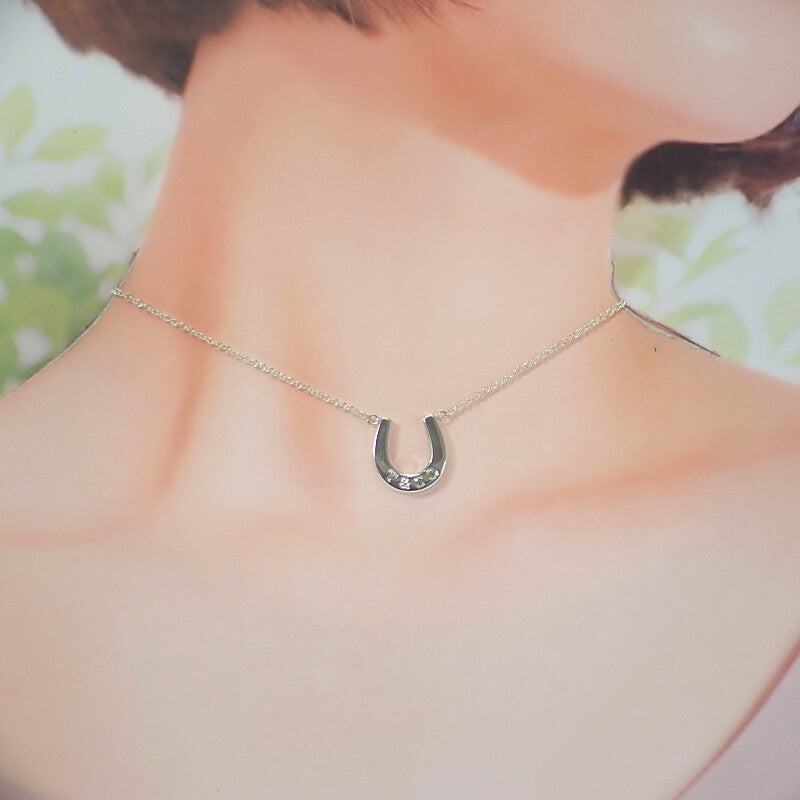 ティファニー TIFFANY&Co. ホースシューペンダント ネックレス シルバー925 レディース【中古】【Aランク】