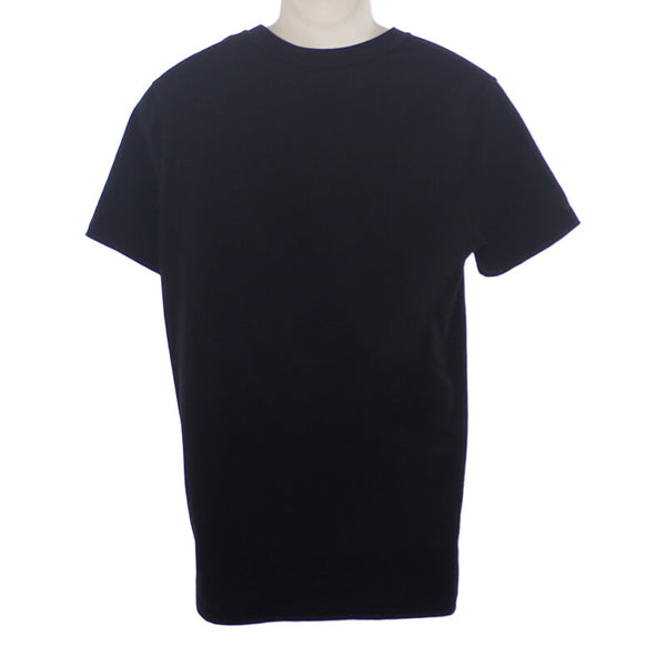 モンクレール MONCLER ロゴ M I10918C00064_8390T 半袖Ｔシャツ コットン ブラック メンズ【中古】【Aランク】